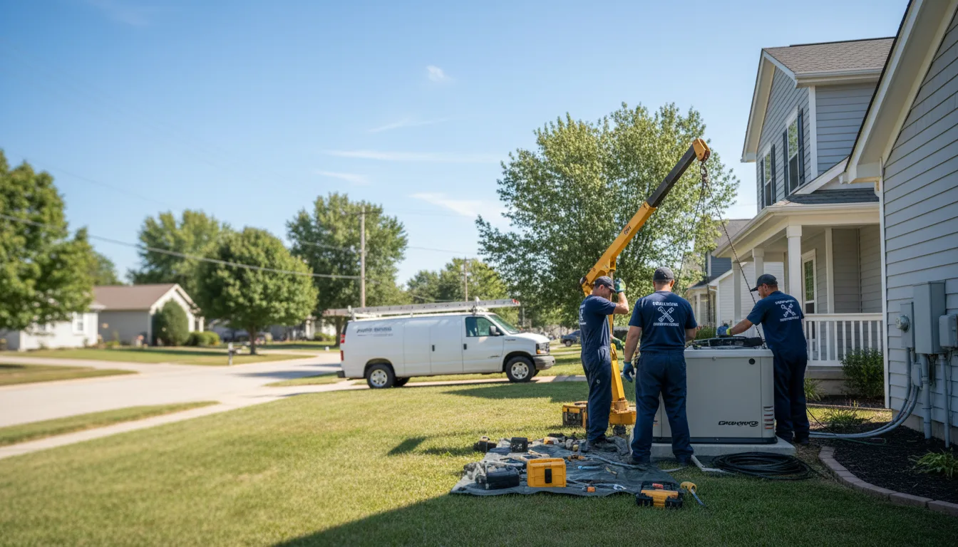 Generator Installation in Valley Springs, CA near me